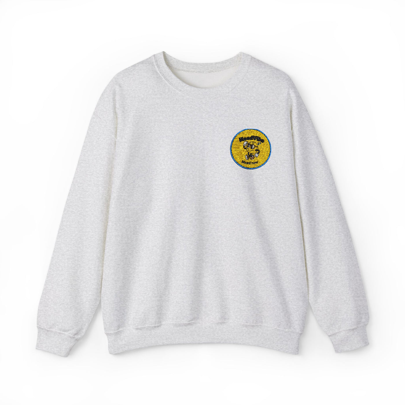 Crewneck Sweatshirt with Unique Pocket Design