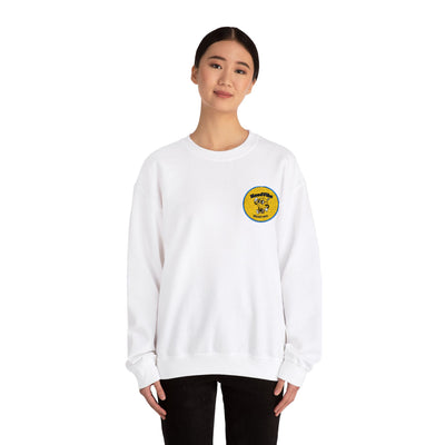 Crewneck Sweatshirt with Unique Pocket Design
