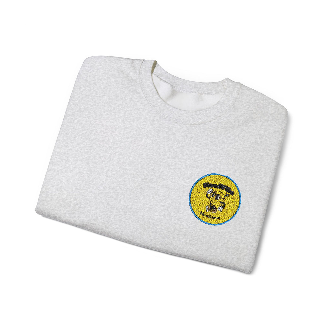 Crewneck Sweatshirt with Unique Pocket Design